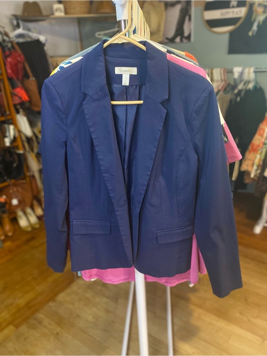 dressbarn Jackets & Blazers - dressbarn Navy Tailored Blazer